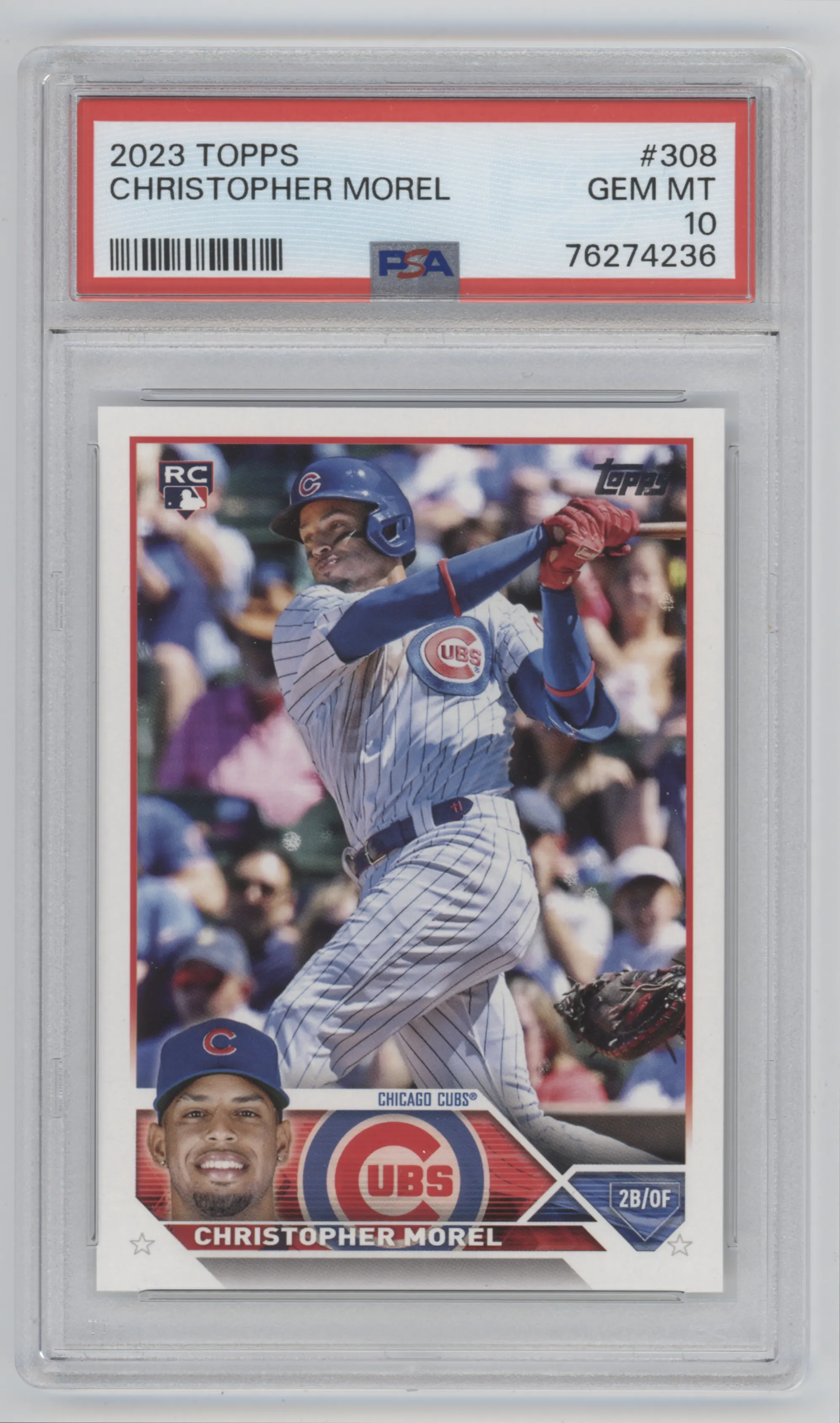 2023 Topps Christopher Morel PSA 10