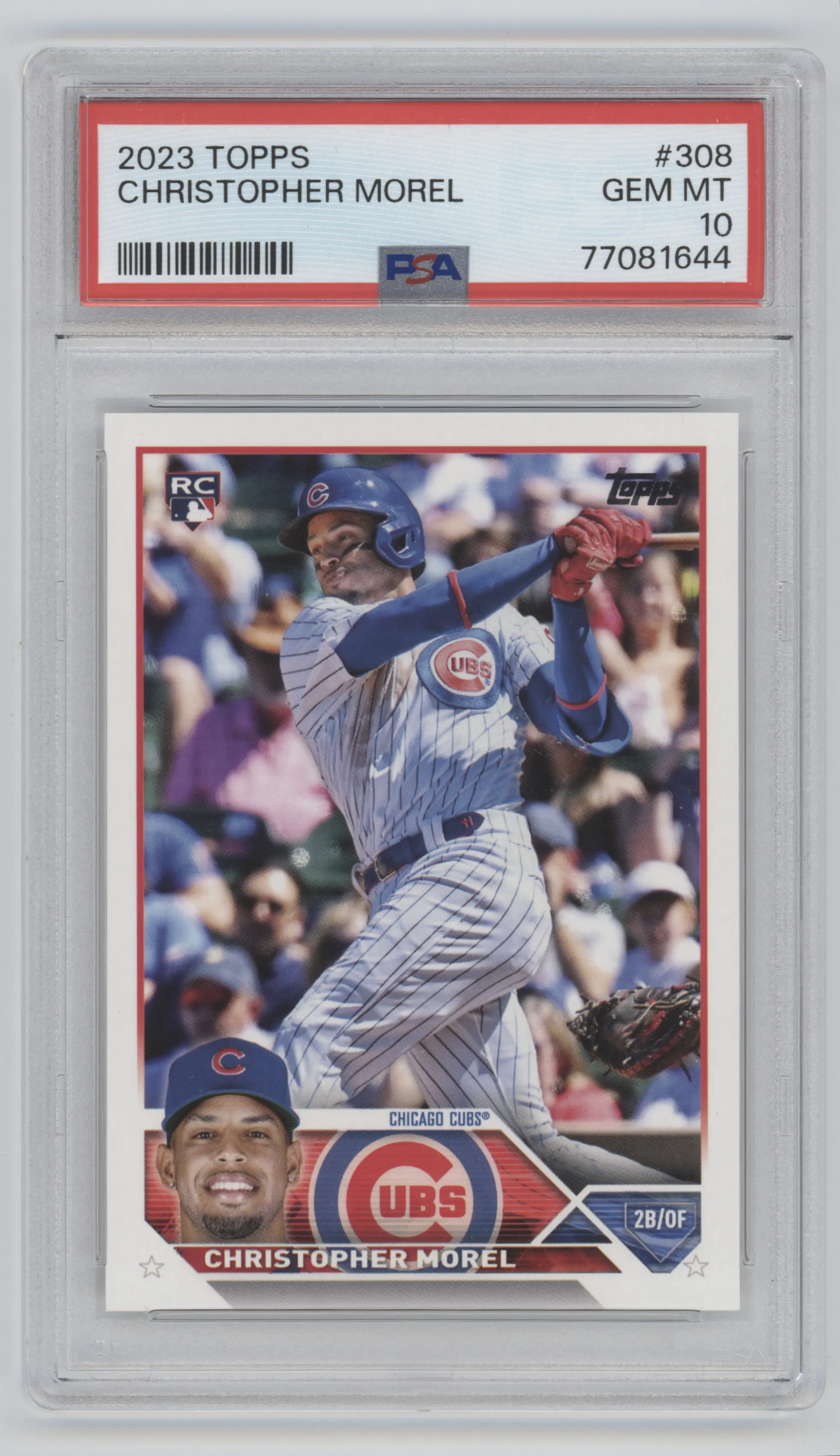 2023 Topps Christopher Morel PSA 10