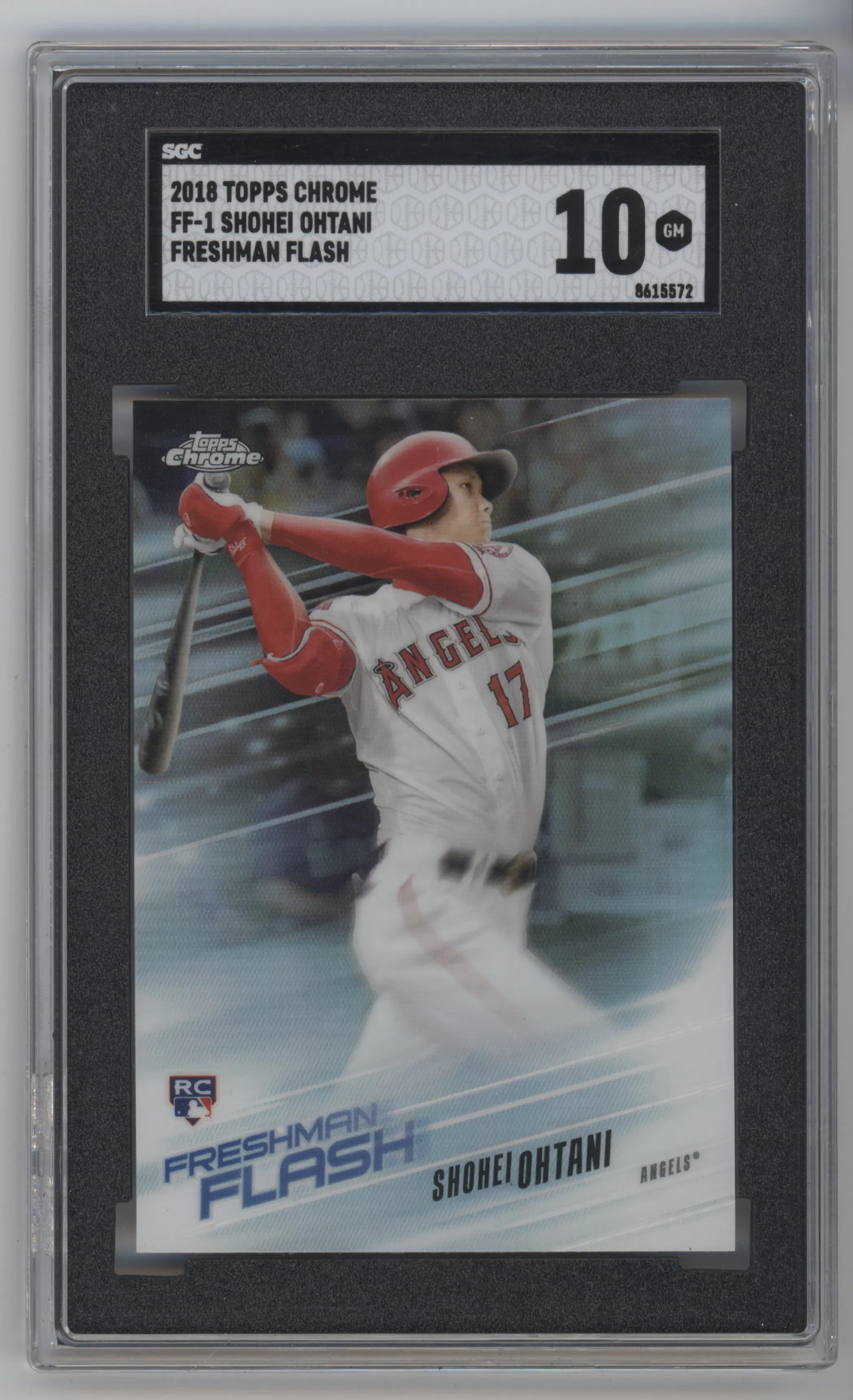 2018 Topps Chrome Freshman Flash Shohei Ohtani #FF-1 SGC 10