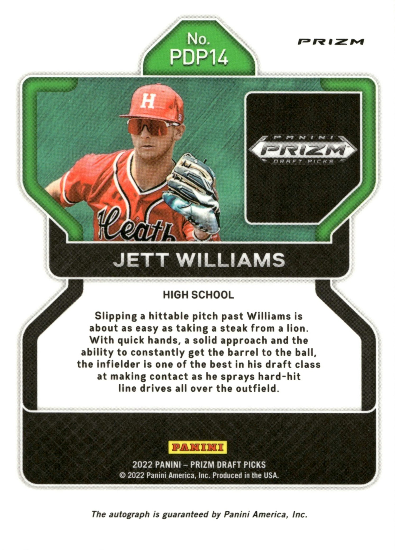 2023 Jett Williams Minor League Rookie Card Custom Brooklyn 