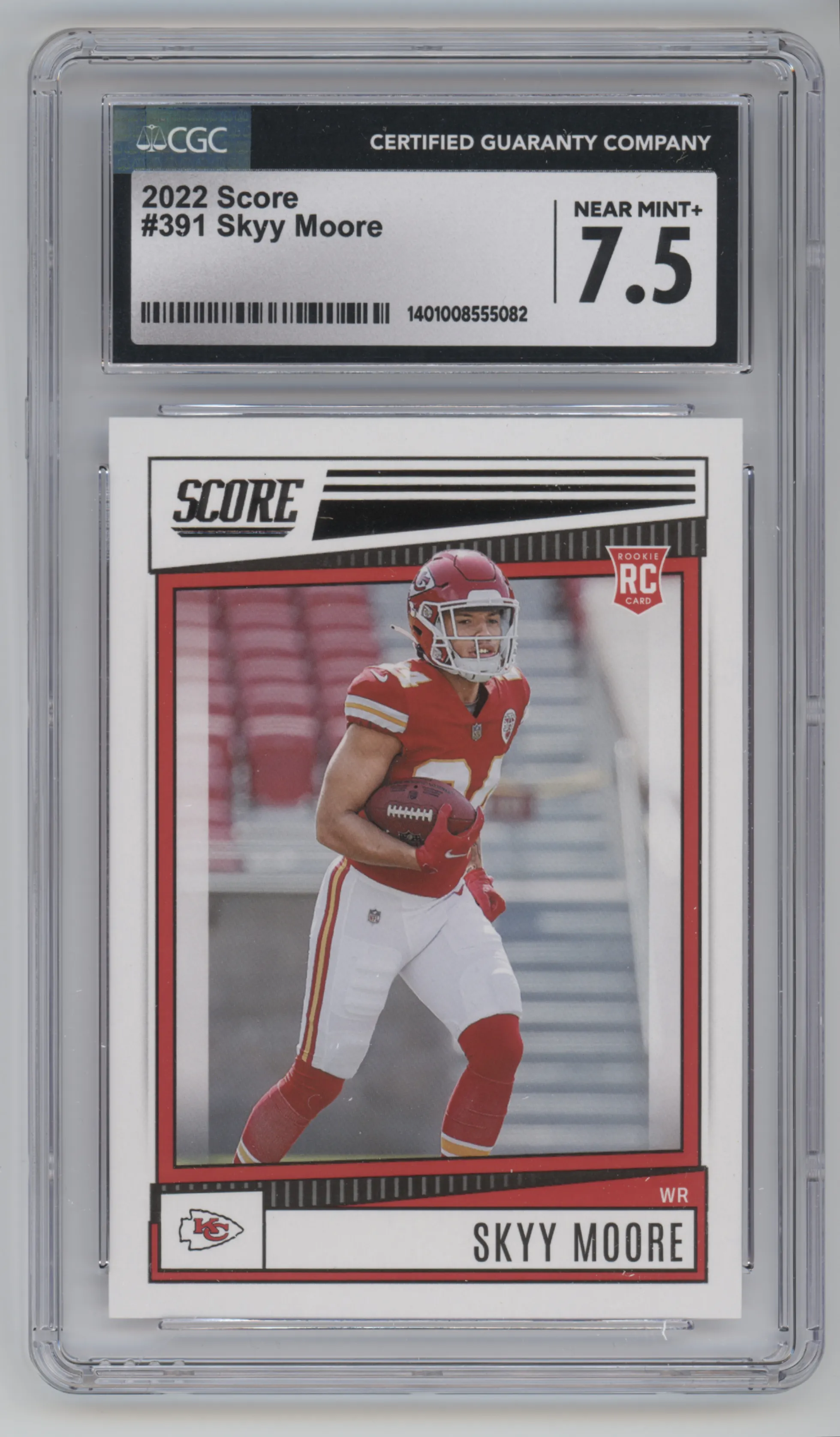 2022 Panini Score Skyy Moore CGC 7.5