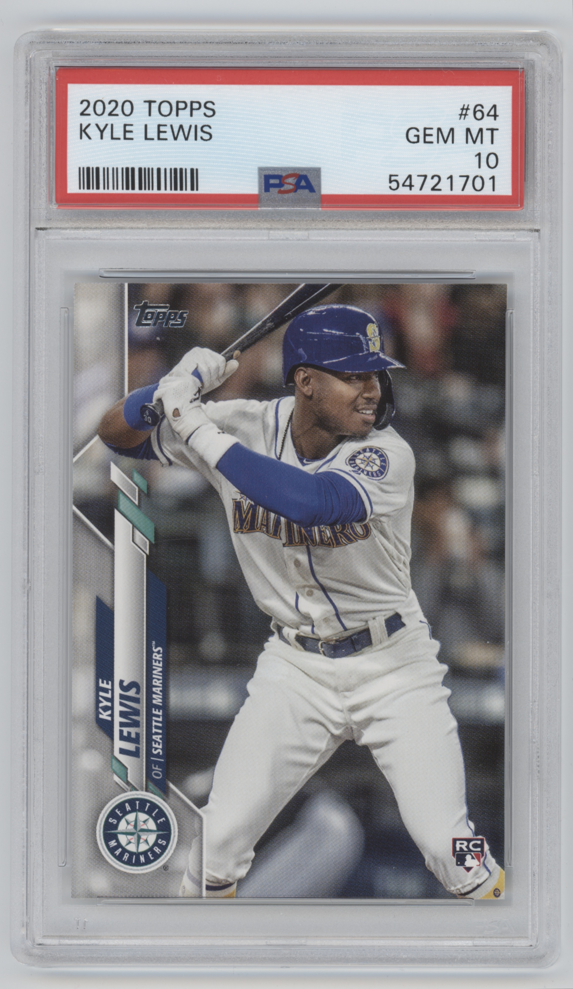 KYLE LEWIS 2017 Bowman Rookie Card 