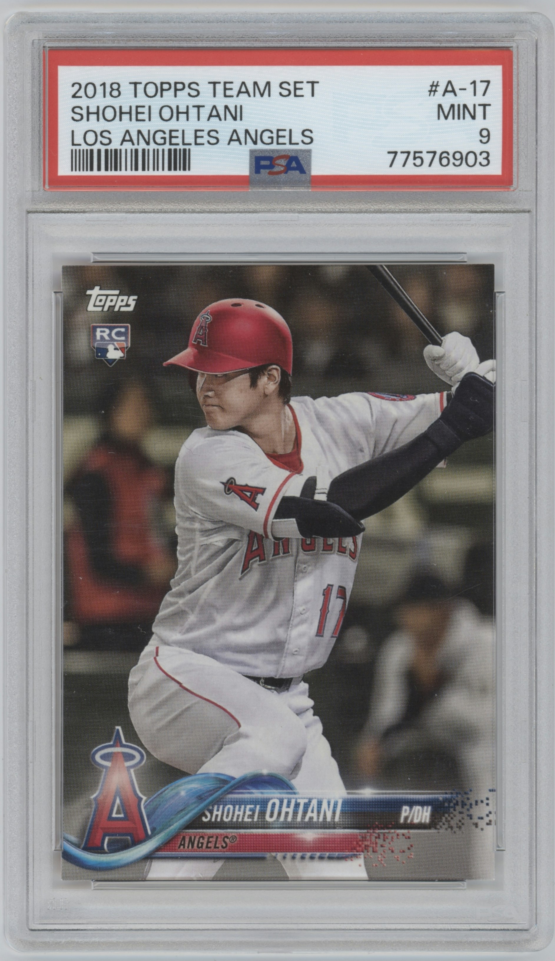 Shohei Ohtani 2022 Topps All Star Jersey Card ASSC-SO Relic From Japan Used