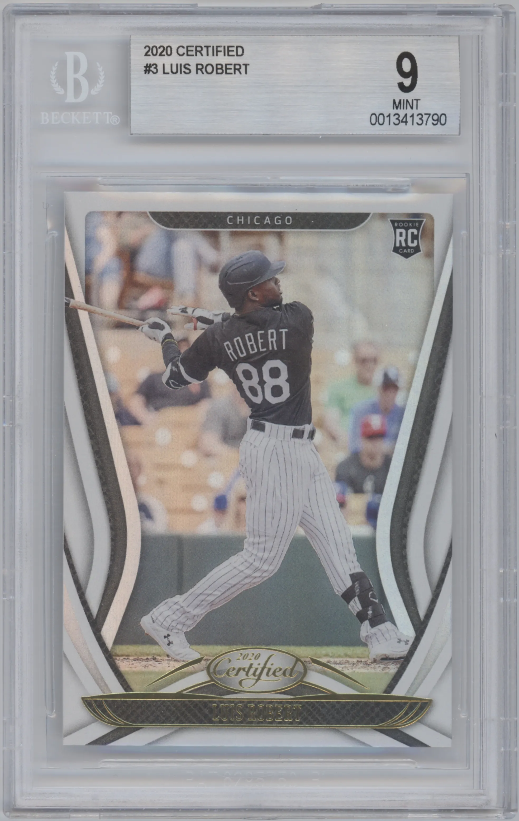 2020 Panini Chronicles Certified Luis Robert BGS 9