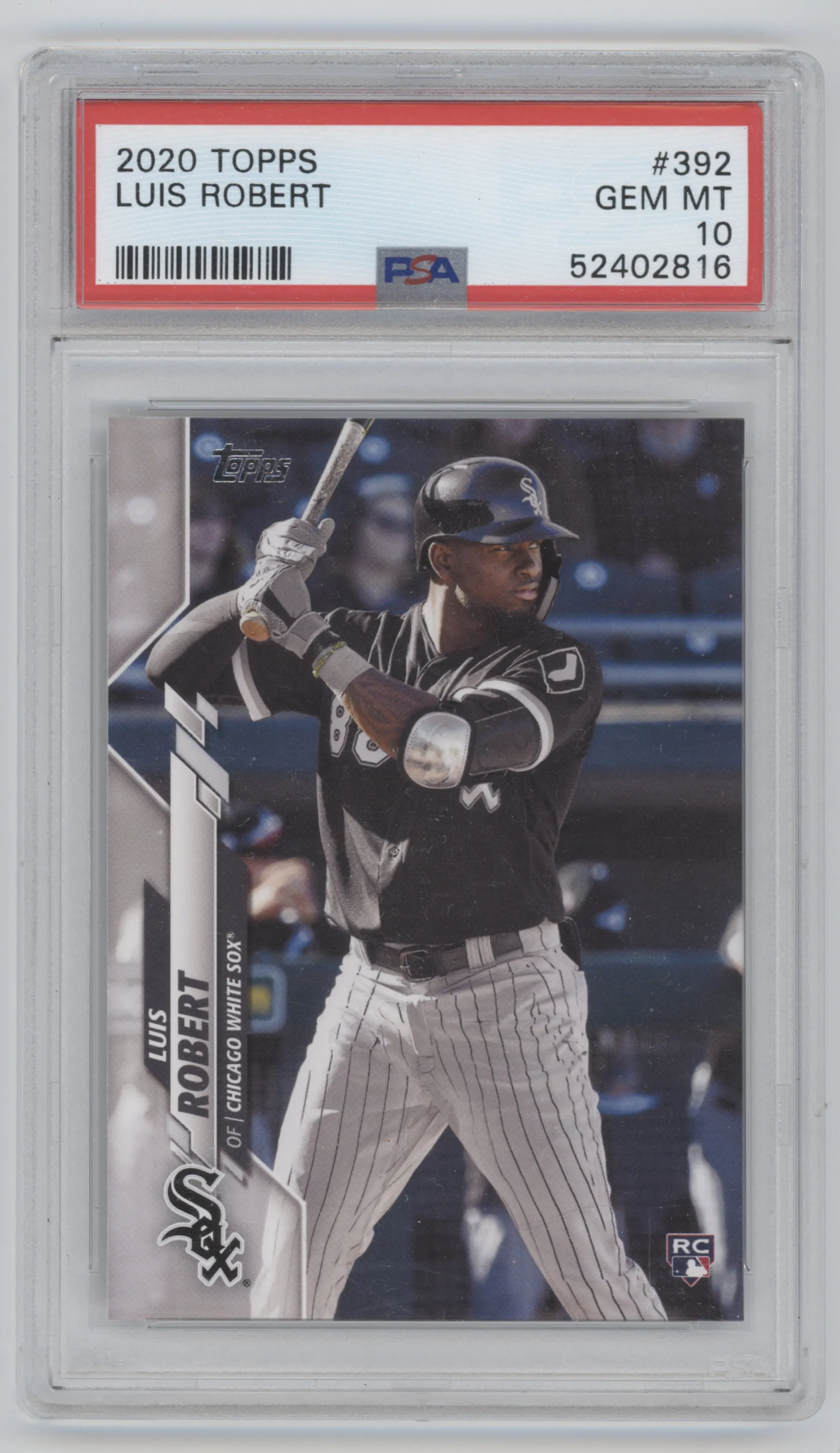 2020 Topps Luis Robert PSA 10