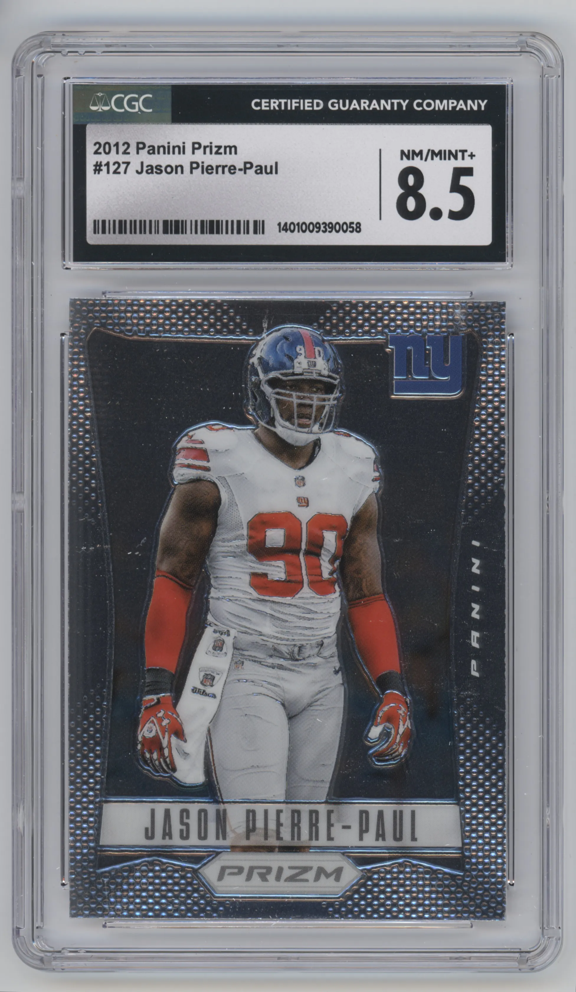 2012 Panini Prizm Jason Pierre-Paul CGC 8.5