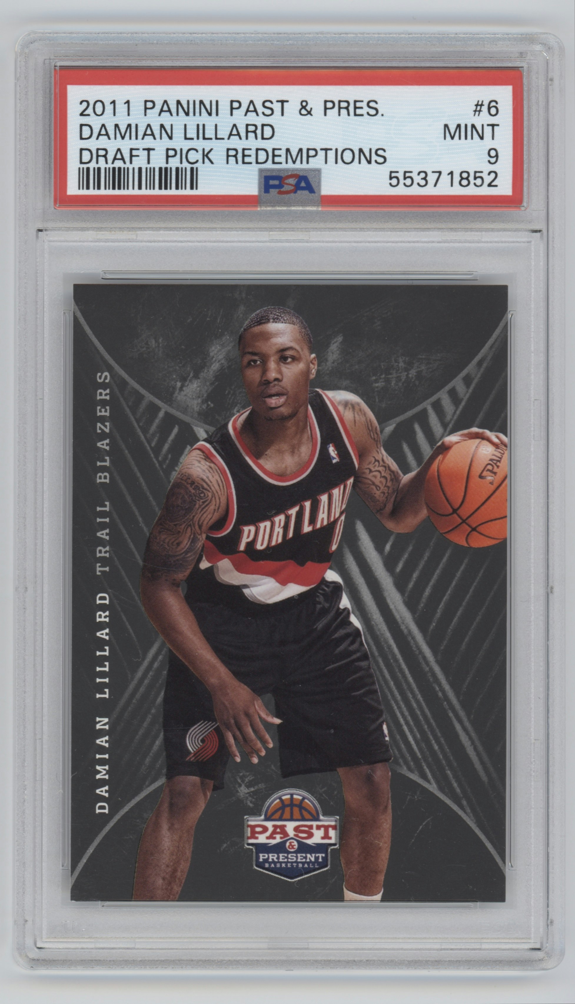 Damian Lillard 2018-19 Panini Contenders Draft Picks Variations