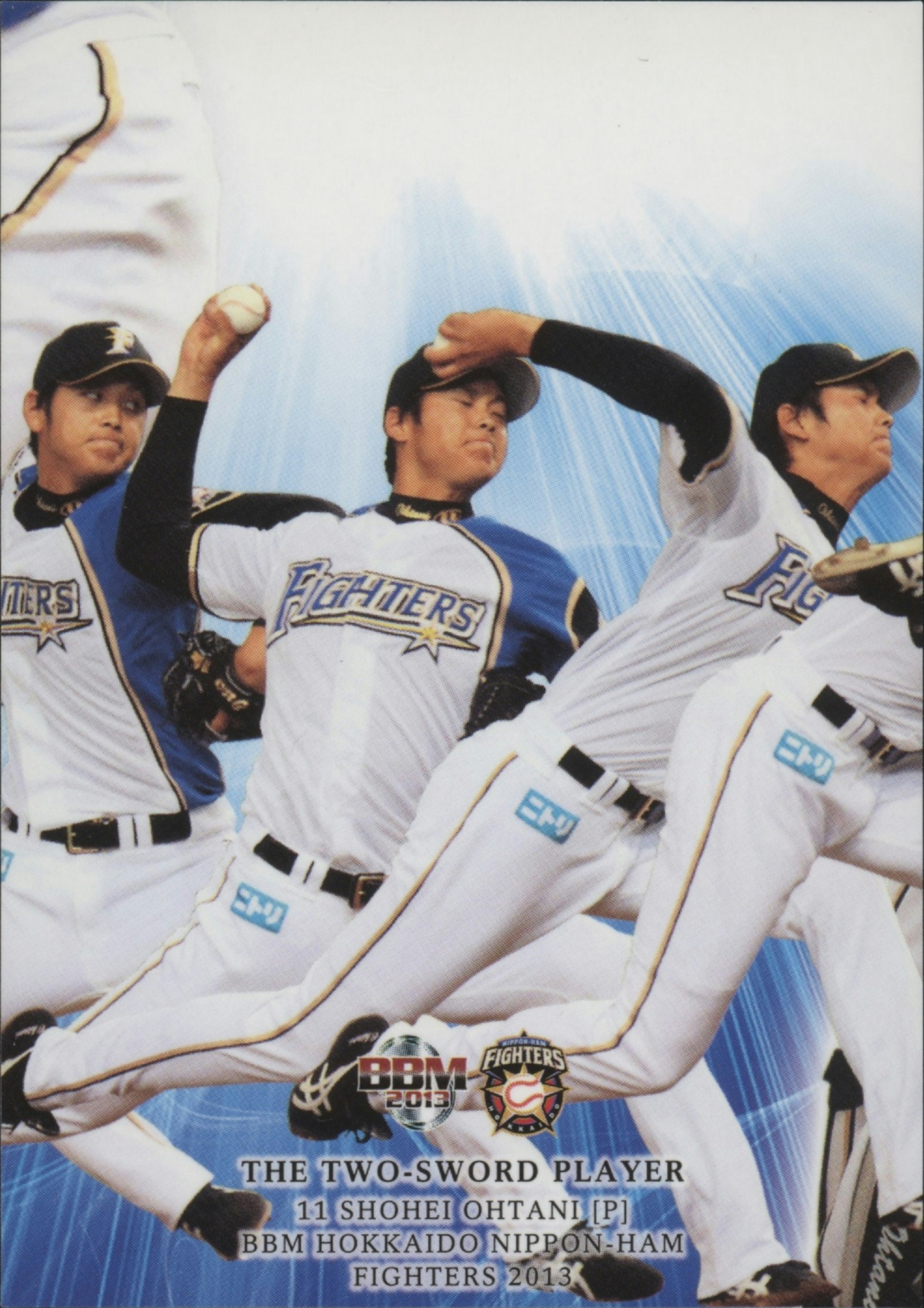 Shohei Ohtani 2013 BBM Hokkaido Nippon-Ham Fighters The Two-Sword