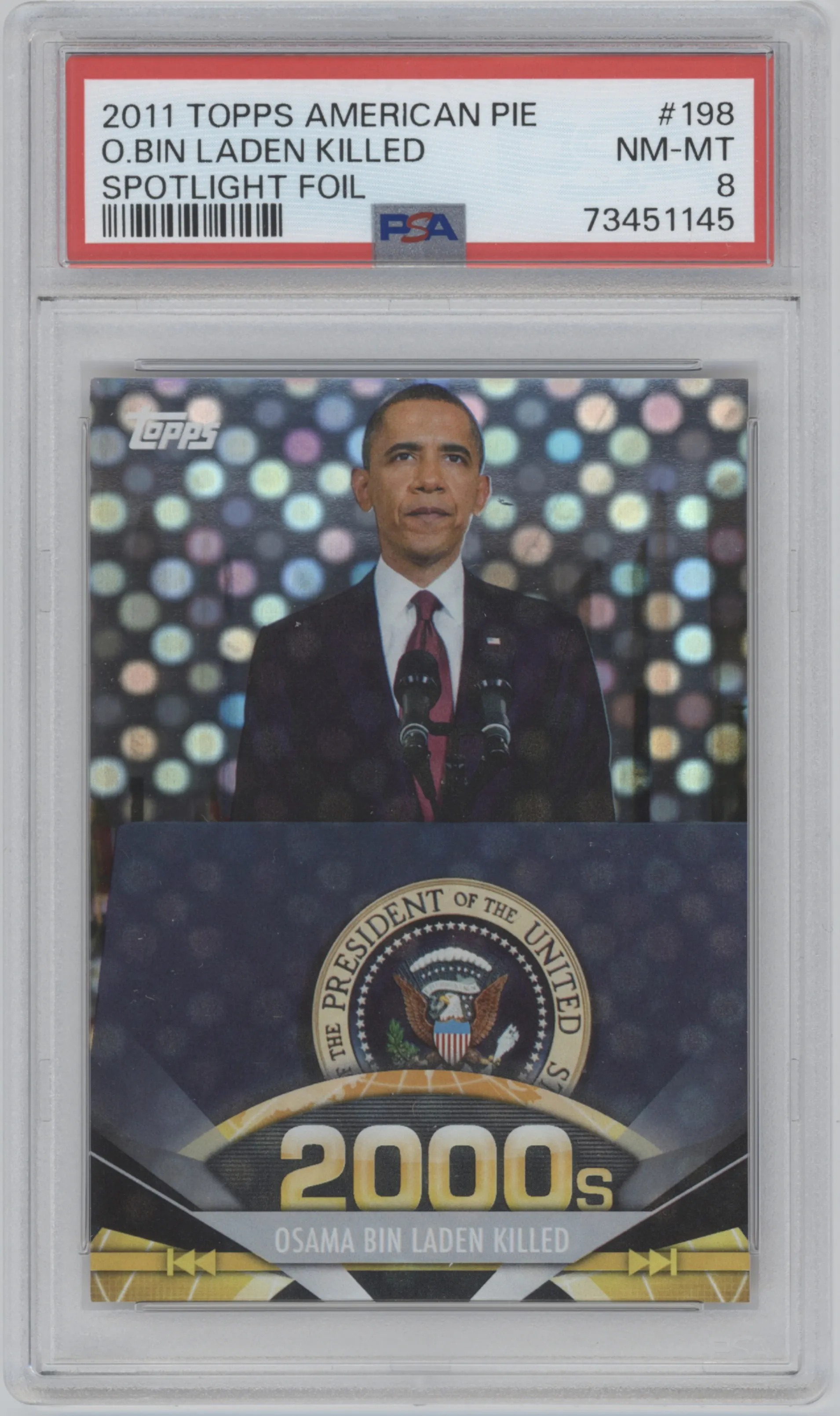 osama bin laden graded card United States Navy Seal Team Six Osama bin Laden Killer Robert J. O'Ne –  Prime Time Sports & Framing main image 0