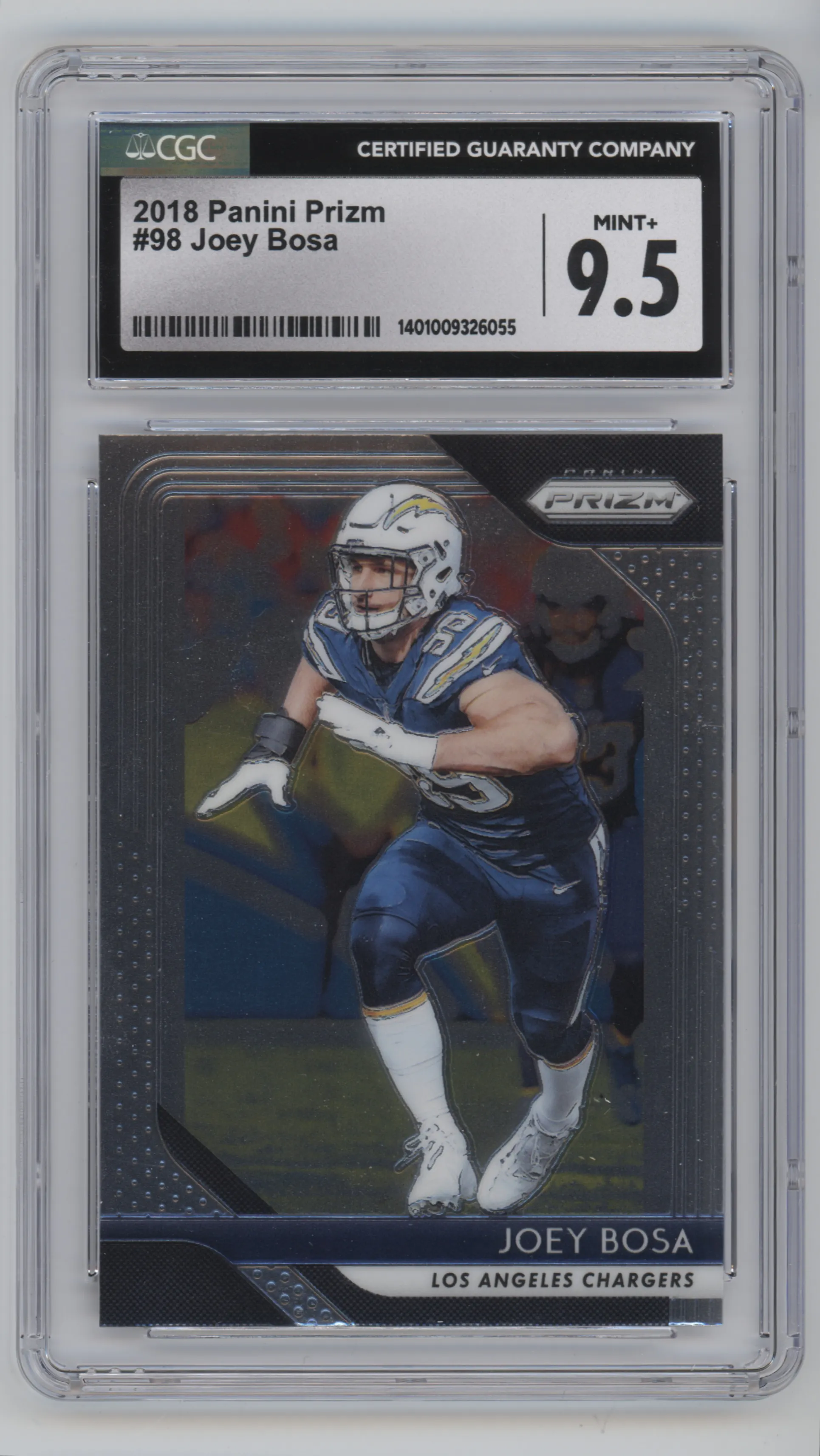 2018 Panini Prizm Joey Bosa #98 CGC 9.5