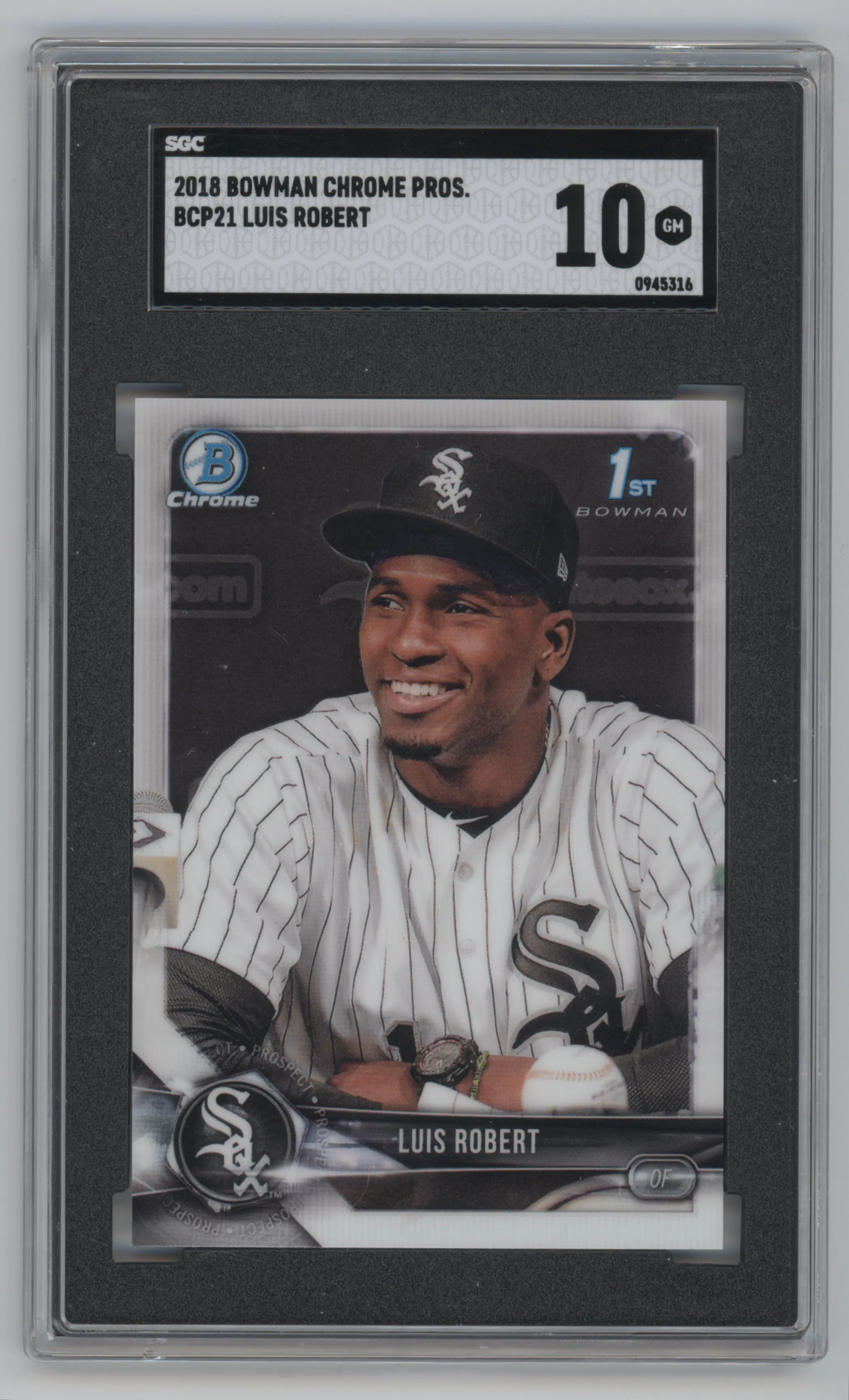 2018 Bowman Chr.Pros. Luis Robert SGC 10